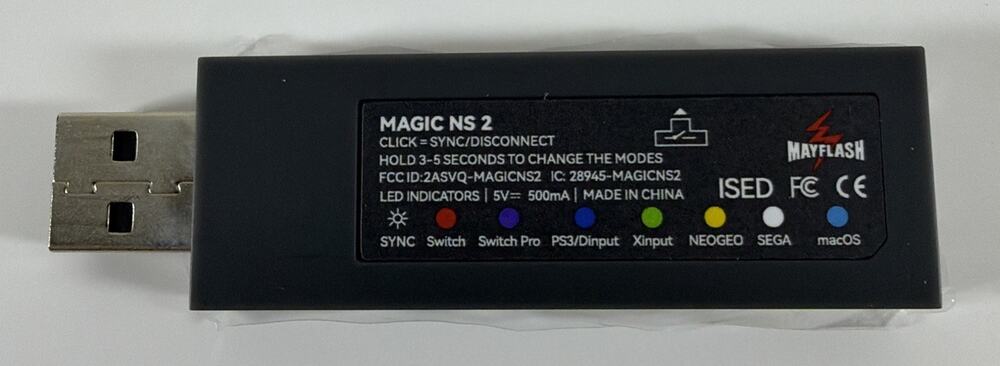 Mayflash Magic NS 2 Wireless Bluetooth USB Adapter - Open Box